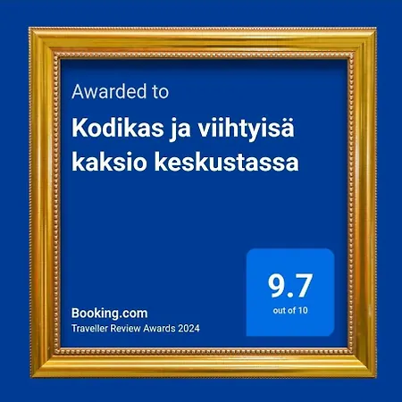 Kodikas Ja Viihtyisae Kaksio Keskustassa Apartmán *